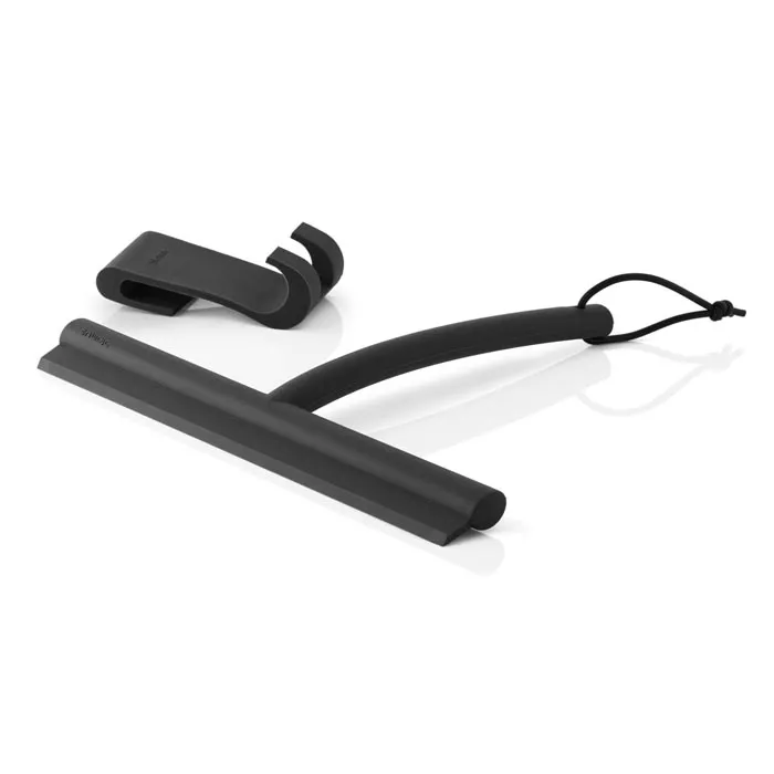 Ściągaczka do kabiny prysznicowej (czarna) Vipo Blomus