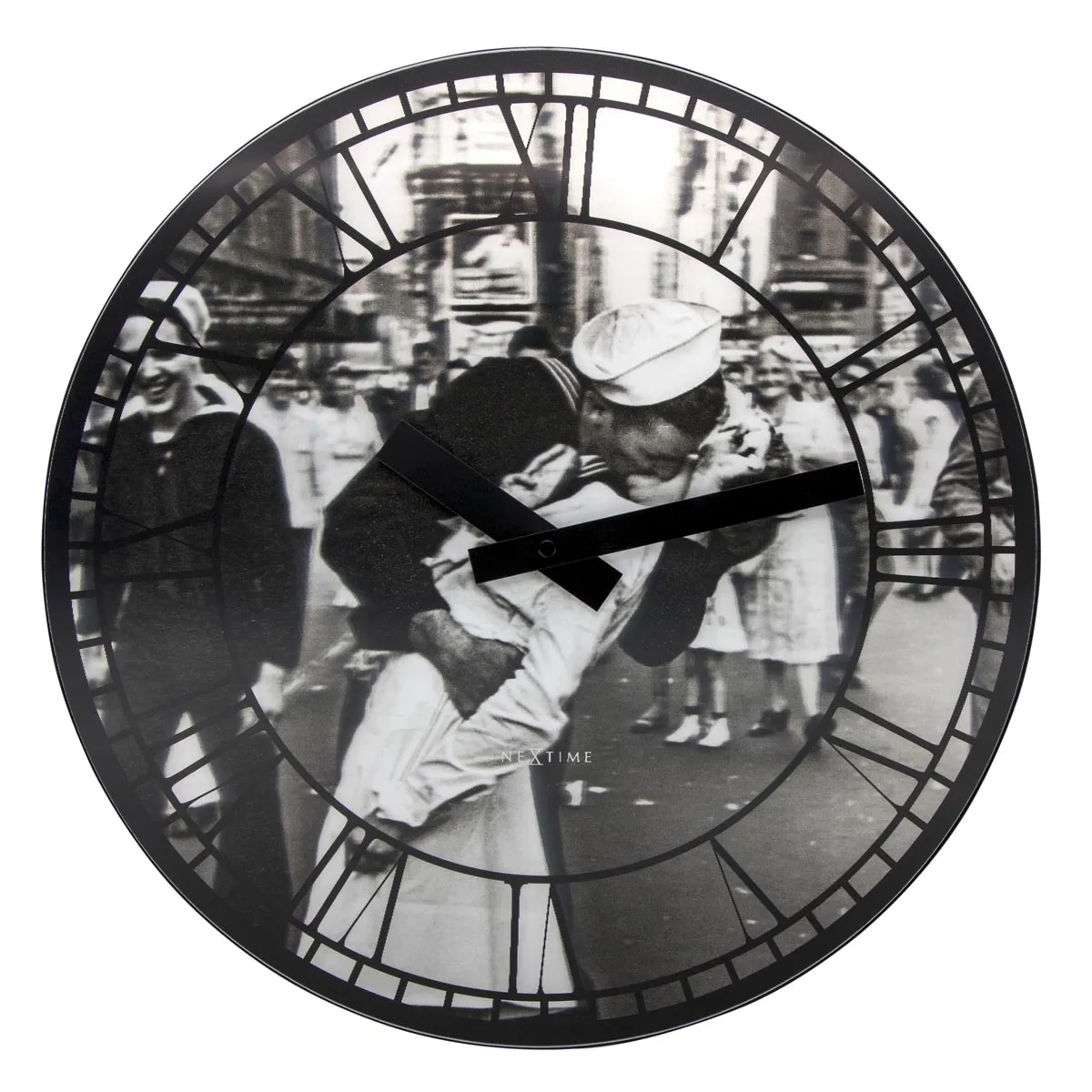 Zegar ścienny Kiss me in New York Nextime