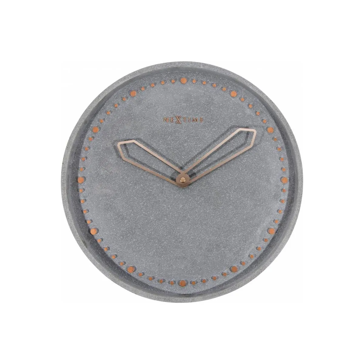 Zegar ścienny (szary) Cross Nextime