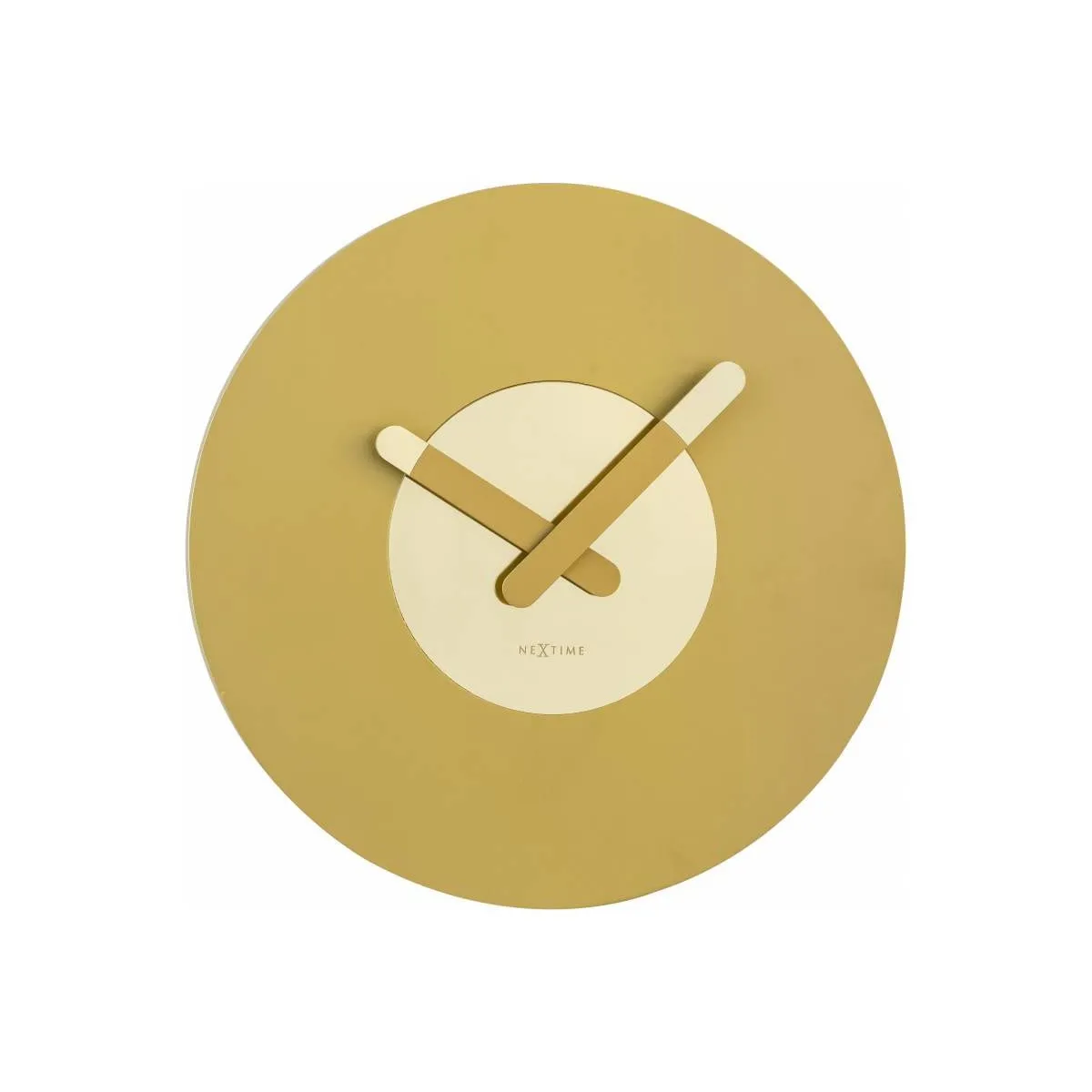 Zegar ścienny (złoty) In Touch Nextime
