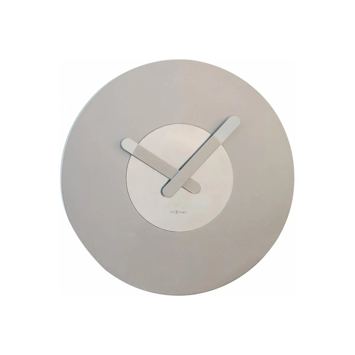 Zegar ścienny (srebrny) In Touch Nextime
