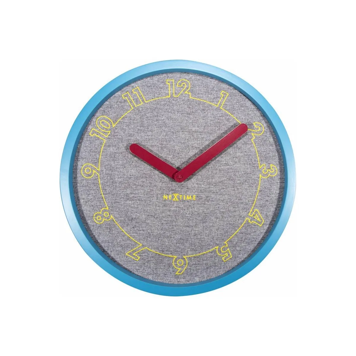 Zegar ścienny (szary) Calmer Nextime