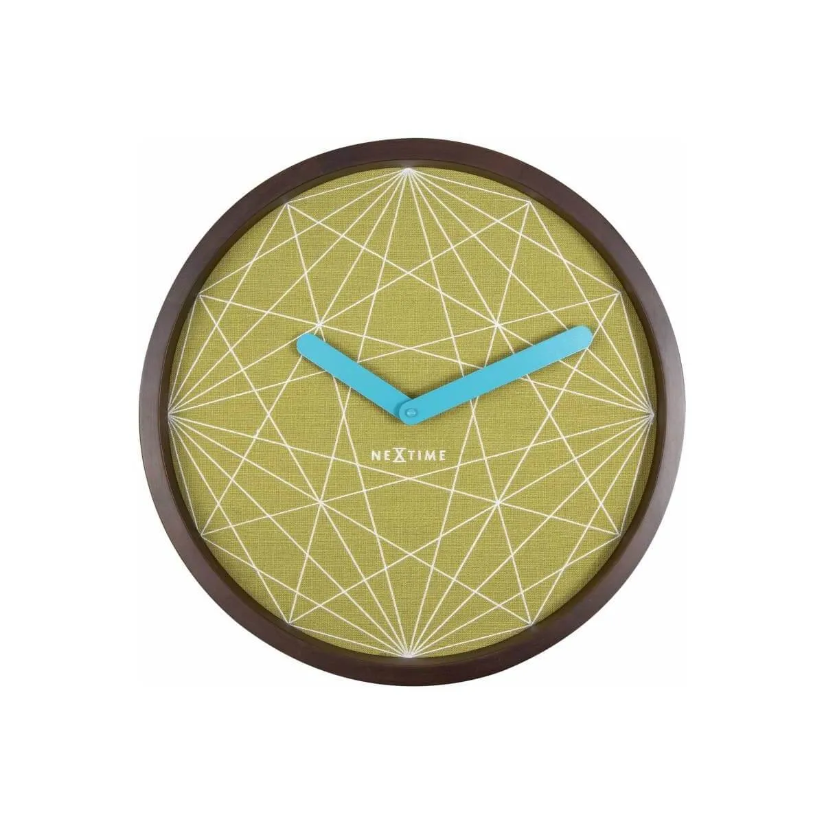 Zegar ścienny (zielony) Calmest Nextime