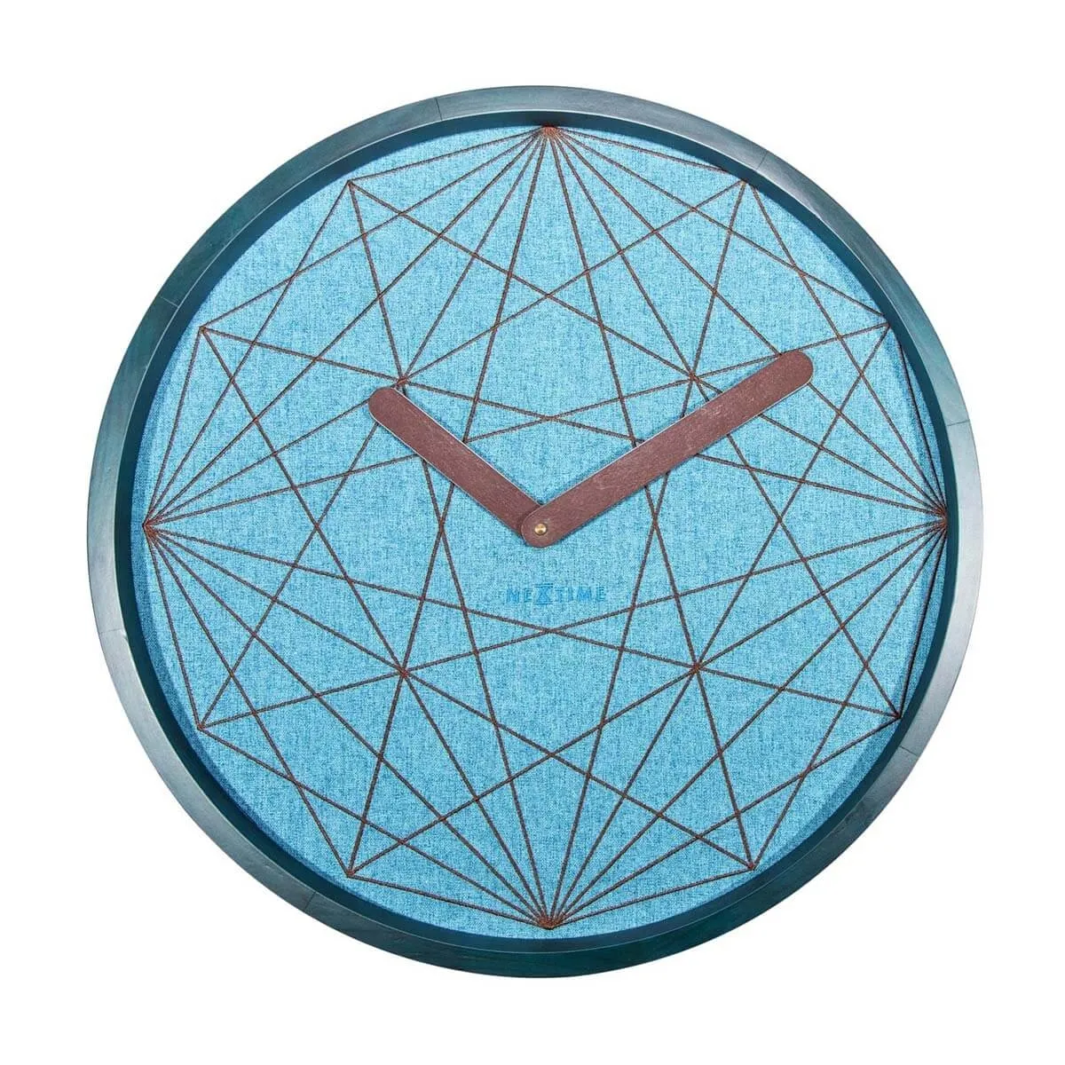 Zegar ścienny (niebieski) Calmest Nextime