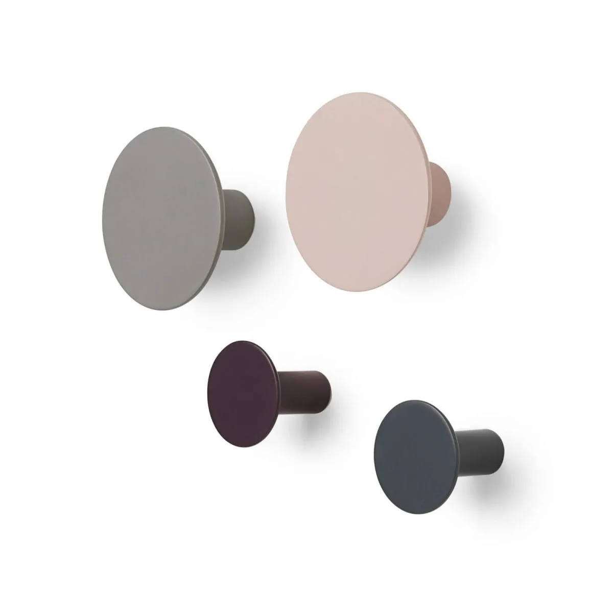 Zestaw 4 wieszaków (mix kolorystyczny) Ponto Blomus