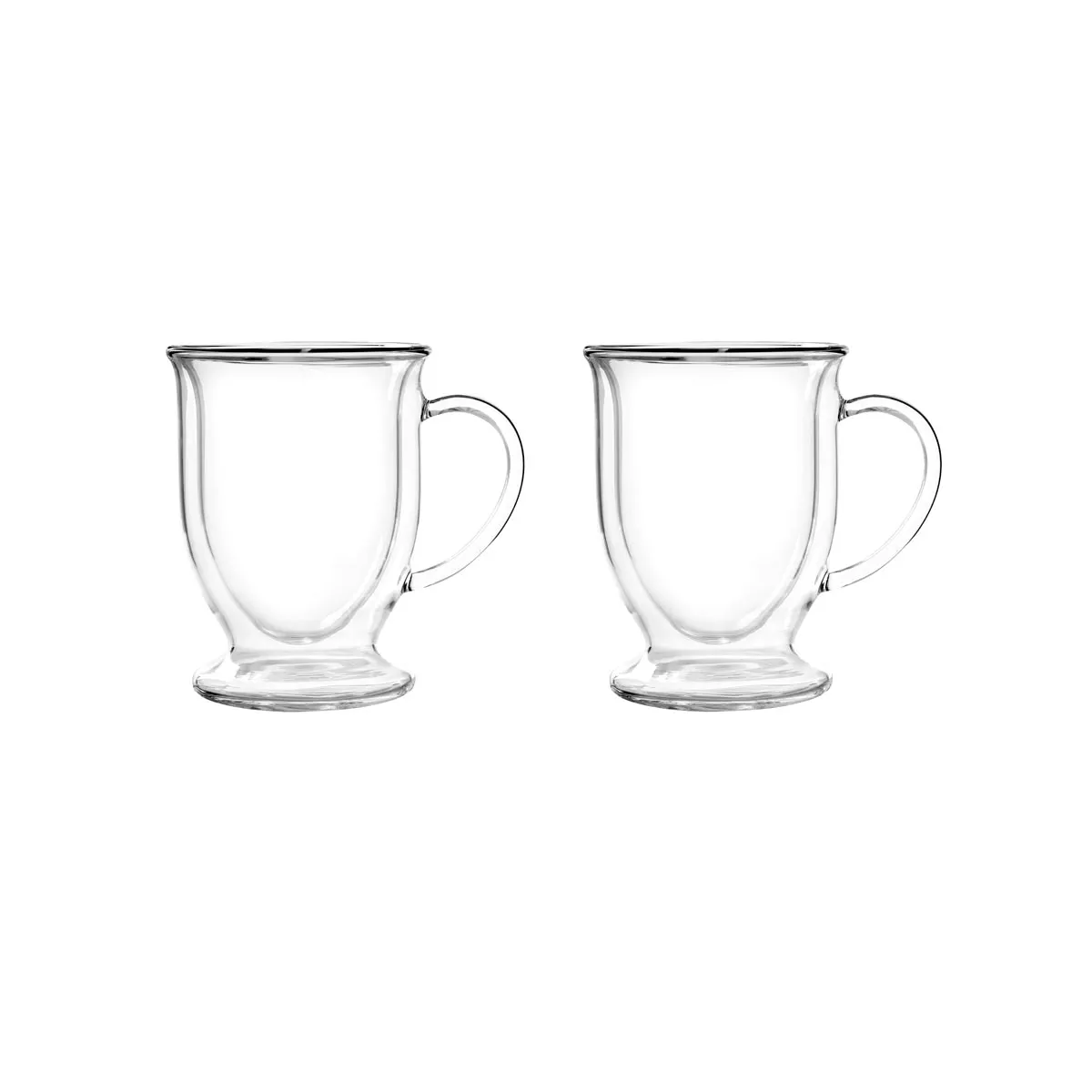 Zestaw 2 filiżanek z podwójnymi ściankami do latte (250 ml) Amo Vialli Design