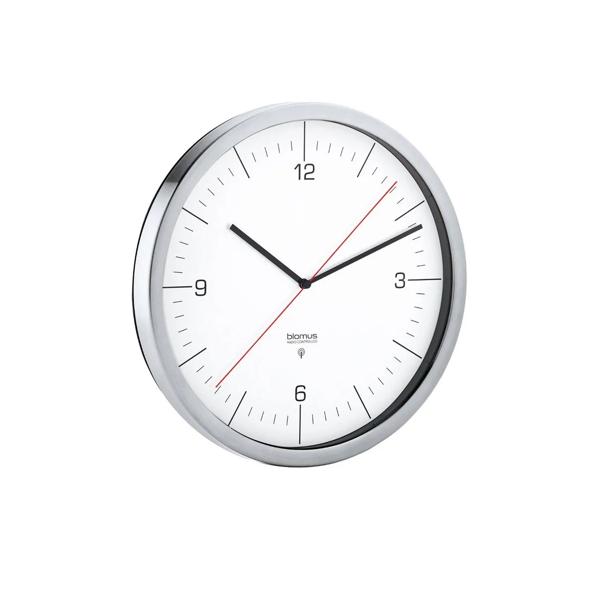 Zegar sterowany radiowo (biały) Crono Blomus