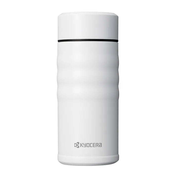 Kubek termiczny 350 ml (metaliczny biały) Twist Top Kyocera
