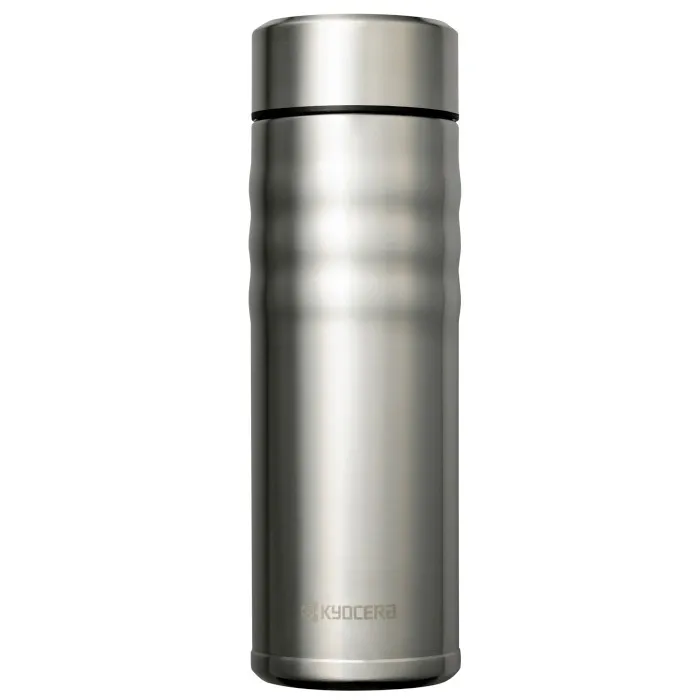Kubek termiczny 500 ml (szczotkowana stal) Twist Top Kyocera