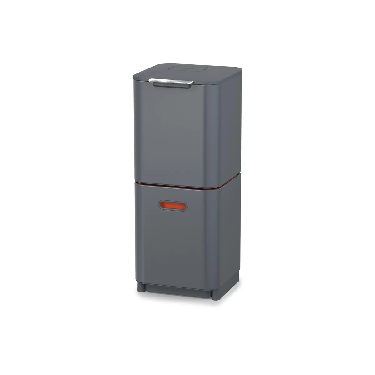 Kosz do segregacji śmieci 40 l (grafitowy) Totem Compact Joseph Joseph