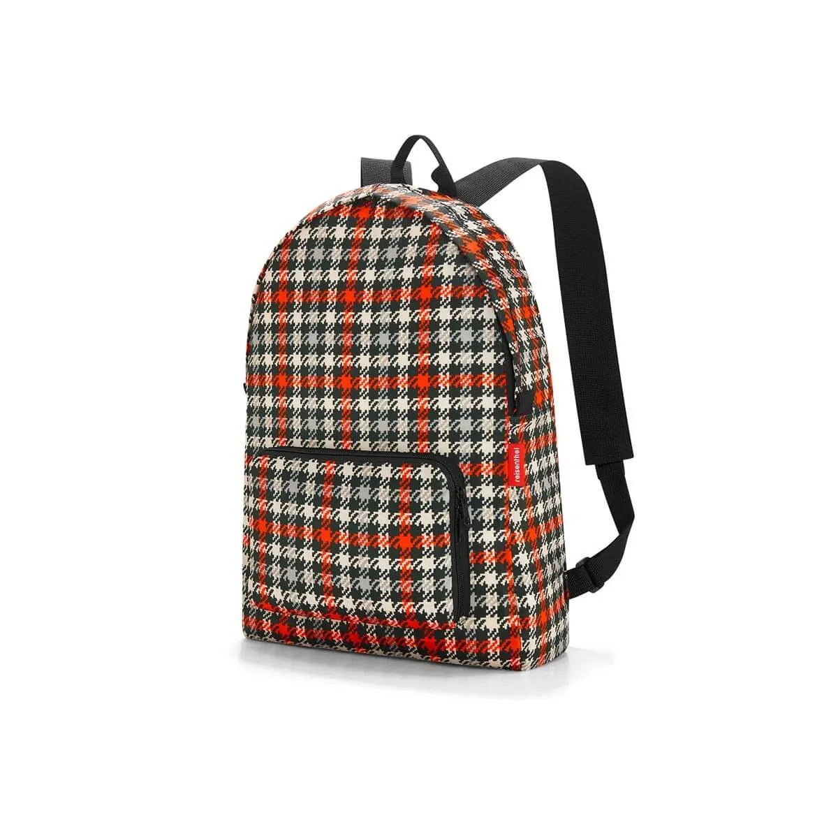 Plecak Glencheck Red Mini Maxi Rucksack Reisenthel