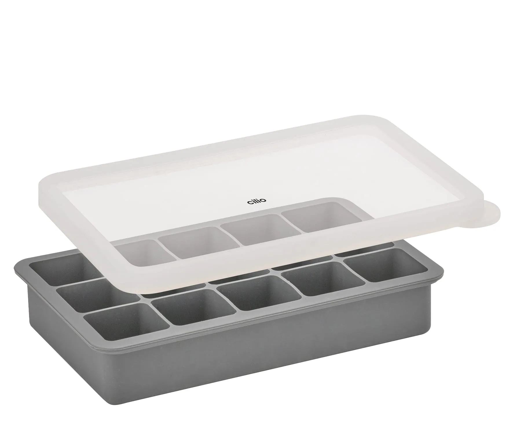 Silikonowa foremka do 15 dużych kostek lodu Cilio