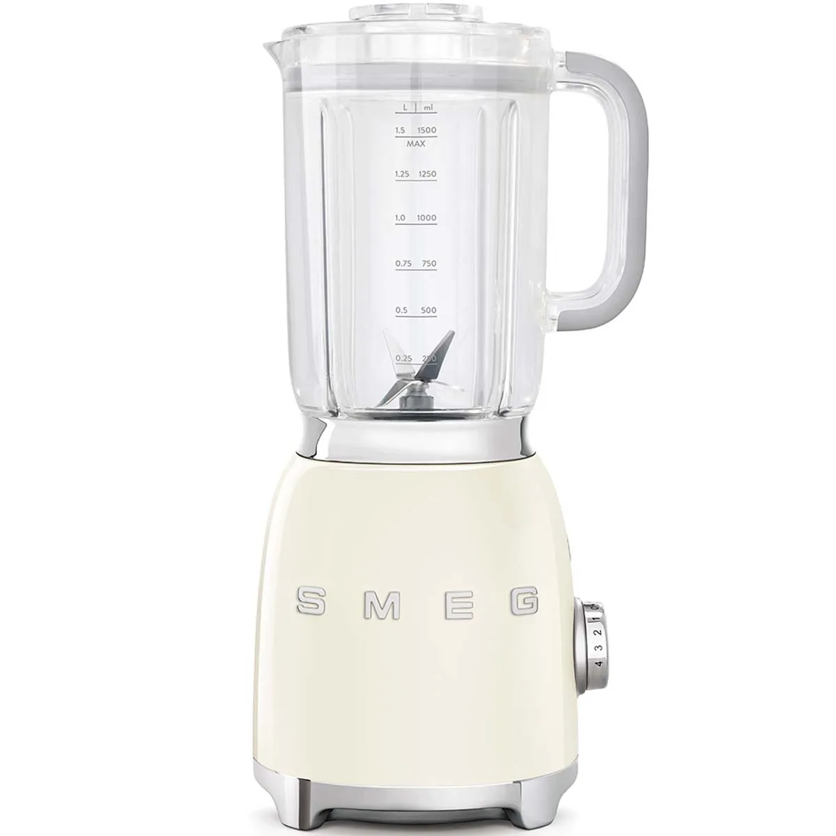 Blender kielichowy 1,5 l (kremowy) 50's Style SMEG