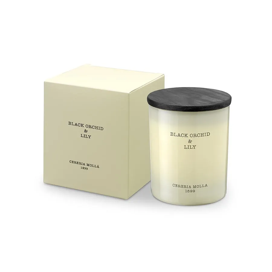 Świeca zapachowa 230 g Black Orchid & Lily Cereria Molla