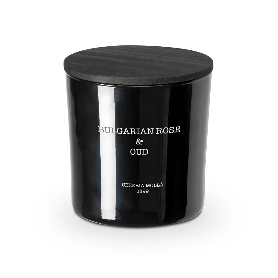 Świeca zapachowa 600 g Bulgarian Rose & Oud Cereria Molla