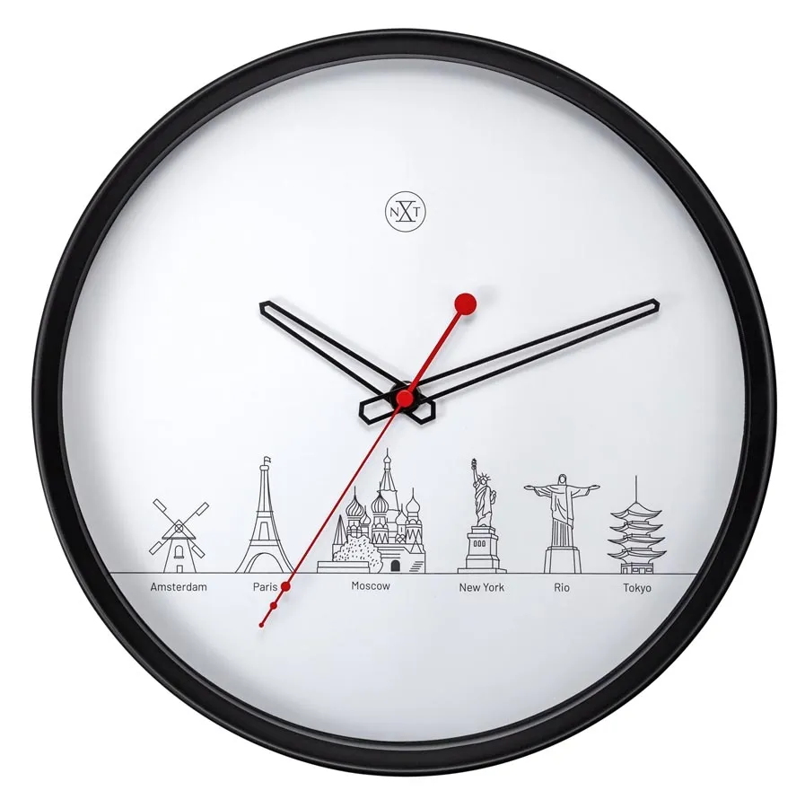 Zegar ścienny World Tour Nextime