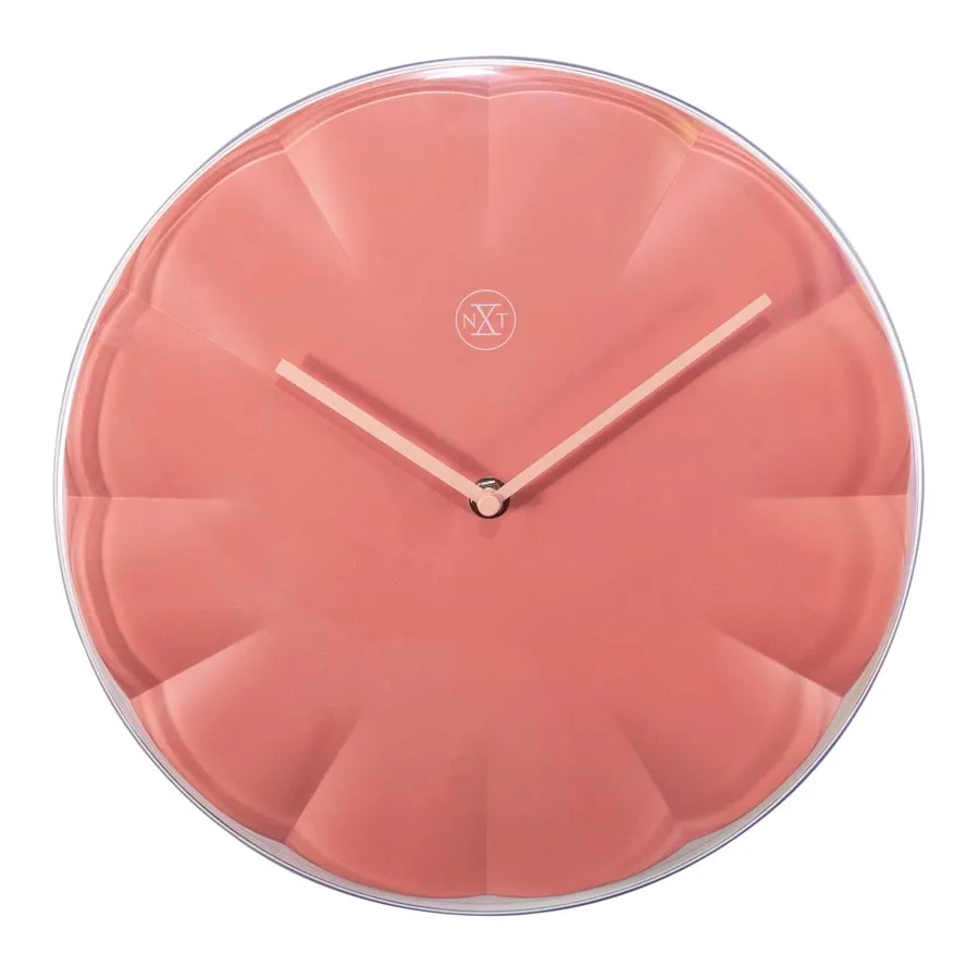 Zegar ścienny (łososiowy) Sweet Nextime