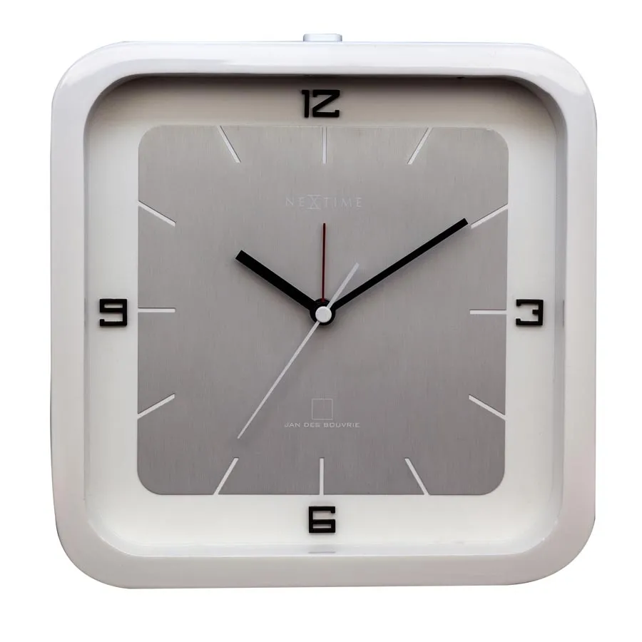 Zegar stojący (biały) Square Alarm Nextime