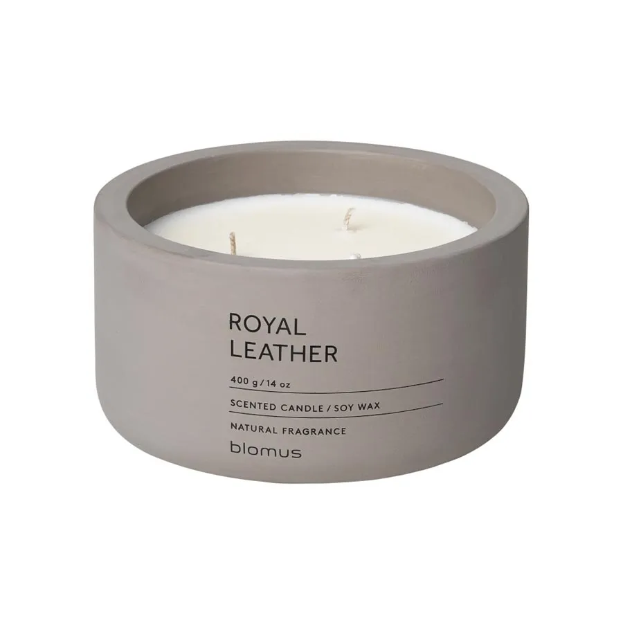 Świeca zapachowa XL Royal Leather Fraga Blomus