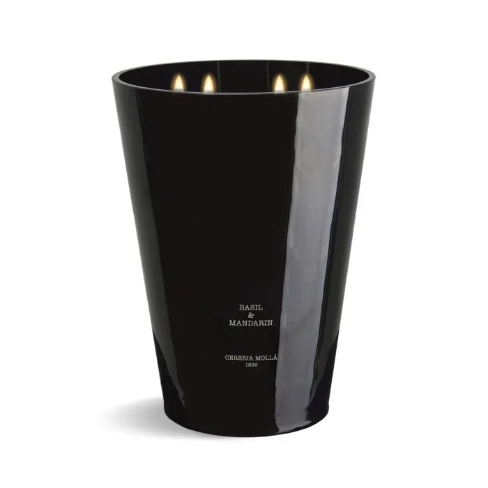 Świeca zapachowa 3,5 kg Basil & Mandarin Cereria Molla