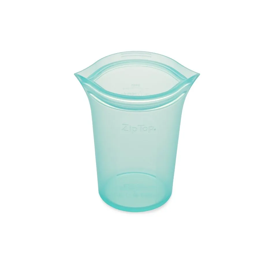 Pojemnik na przekąski M Teal Zip Top