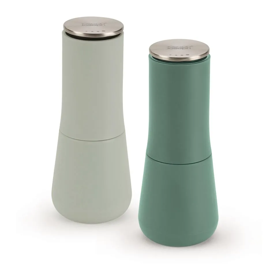 Zestaw 2 młynków ceramicznych Milltop Sage Joseph Joseph