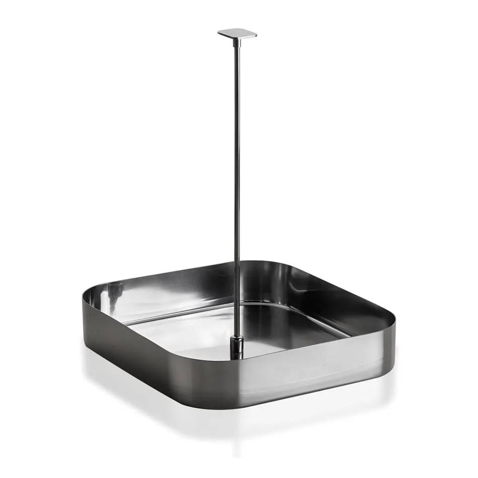 Koszyk kwadratowy z uchwytem (22 cm) Stile by Pininfarina Mepra