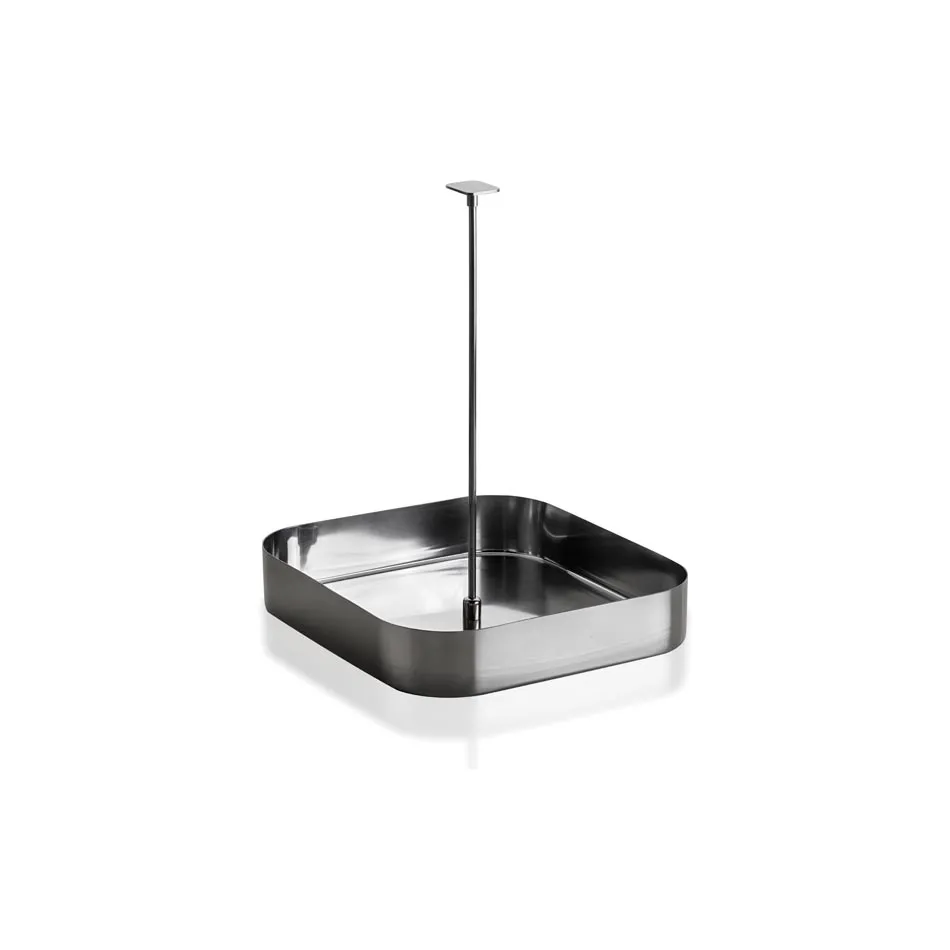 Pojemnik kwadratowy z uchwytem (15 cm) Stile by Pininfarina Mepra