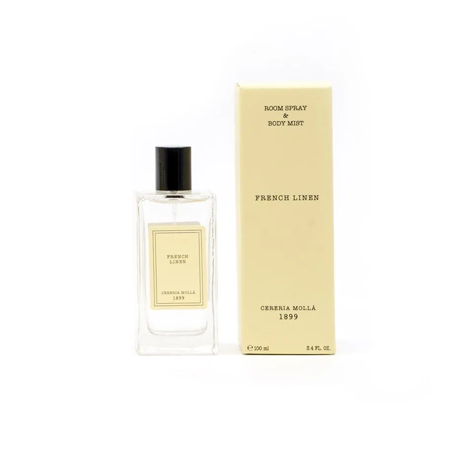 Spray zapachowy (100 ml) French Linen Cereria Molla
