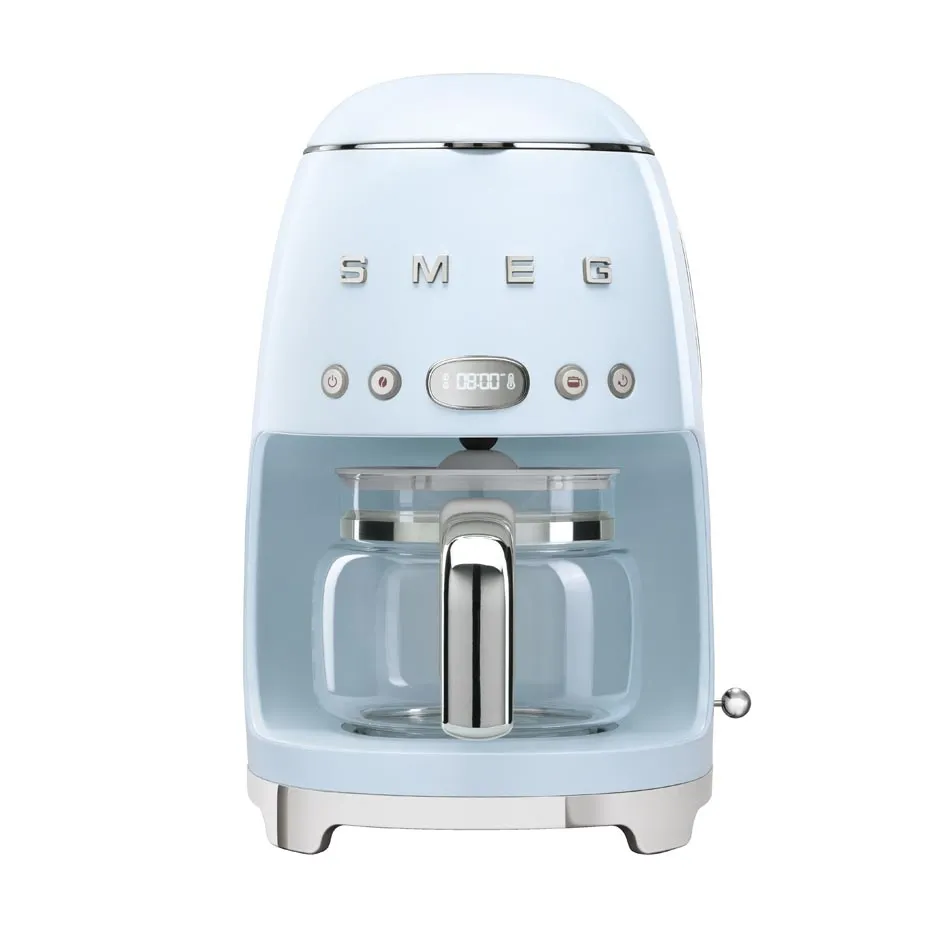 Ekspres do kawy przelewowy (pastelowy błękit) 50's Style SMEG