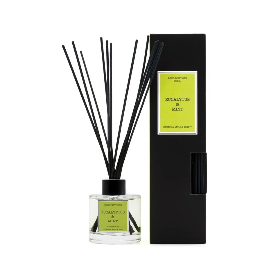 Dyfuzor zapachowy (100 ml) Eucalyptus & Mint Santiago Cereria Molla