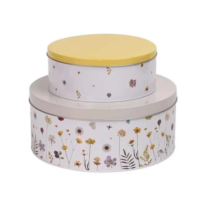 Zestaw 2 pojemników na ciastka Botanics Typhoon