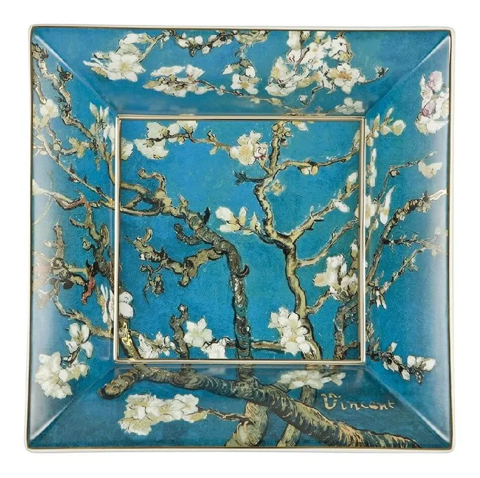 Misa porcelanowa Drzewo Migdałowe (24 x 6 cm) Vincent van Gogh Goebel