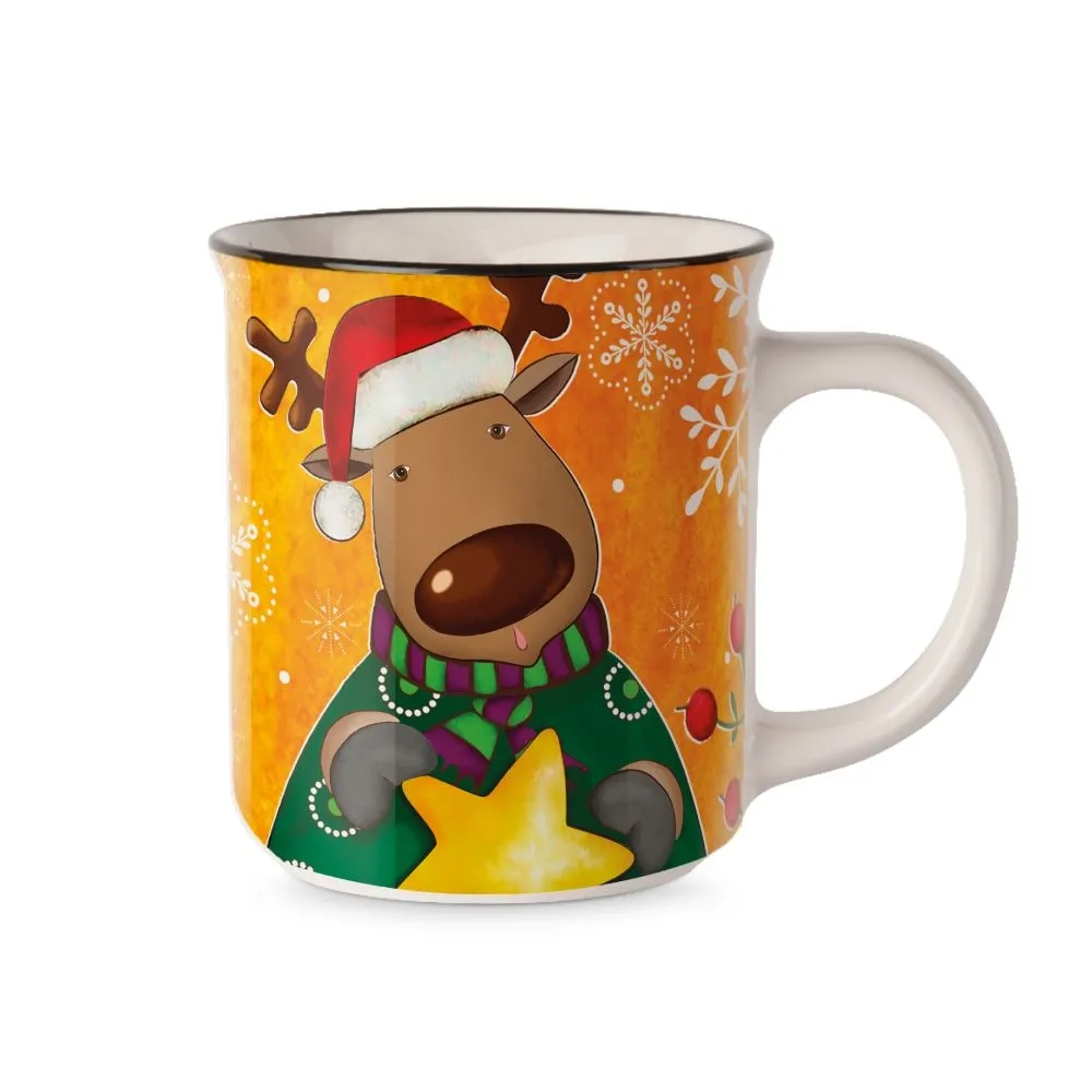 Kubek (380 ml) Renna Natale Egan Italy