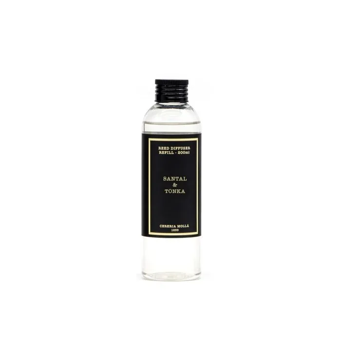 Zapas do dyfuzora (200 ml) Santal & Tonka Cereria Molla