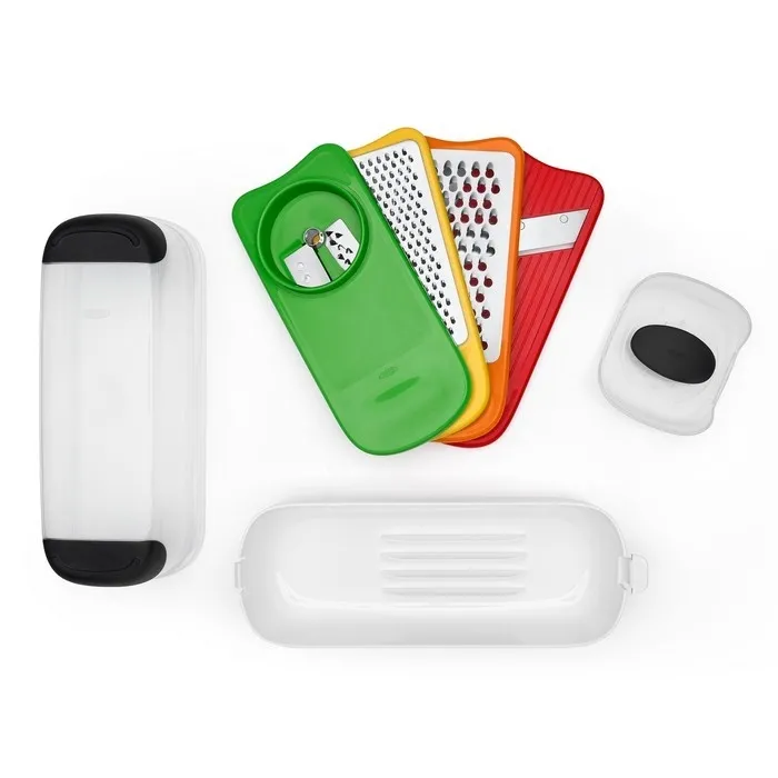 Tarka 4w1 (multikolor) + pojemnik Good Grips Oxo