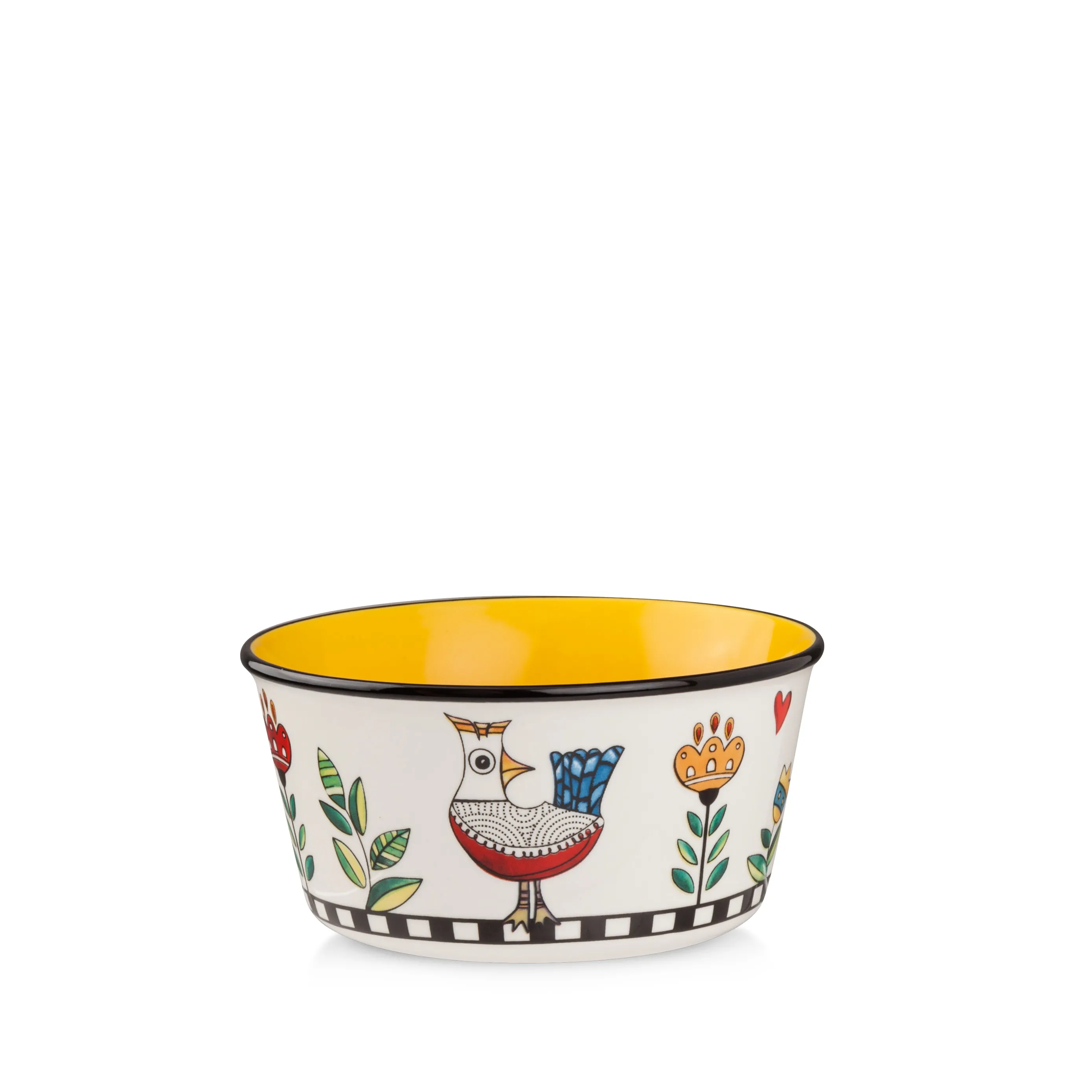 Miska 460 ml Cocorico Egan Italy żółta