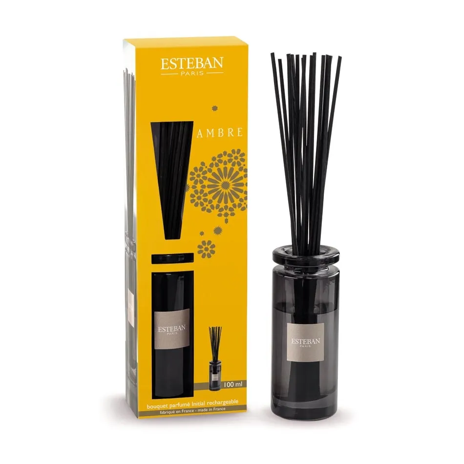 Dyfuzor zapachowy z patyczkami (100 ml) Ambre Esteban