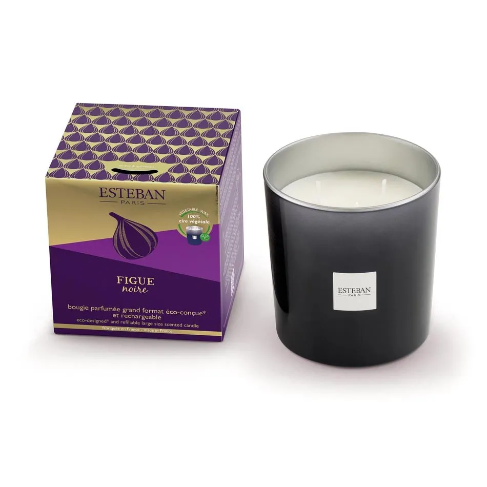 Świeca zapachowa (450 g) Figue noire Esteban