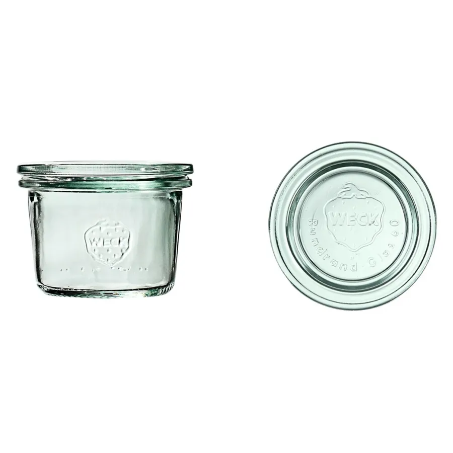 Zestaw słoików z pokrywkami 80 ml (12 szt.) Weck