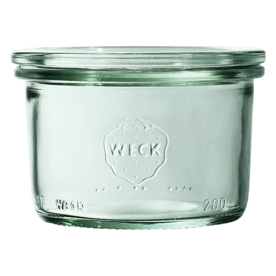 Słoik bez pokrywki 200 ml (12 szt.) Weck