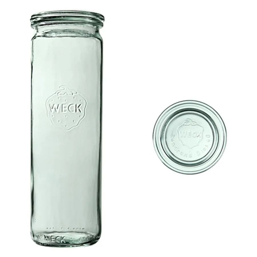 Słoik cylindryczny z pokrywką 600 ml (6 szt.) Weck