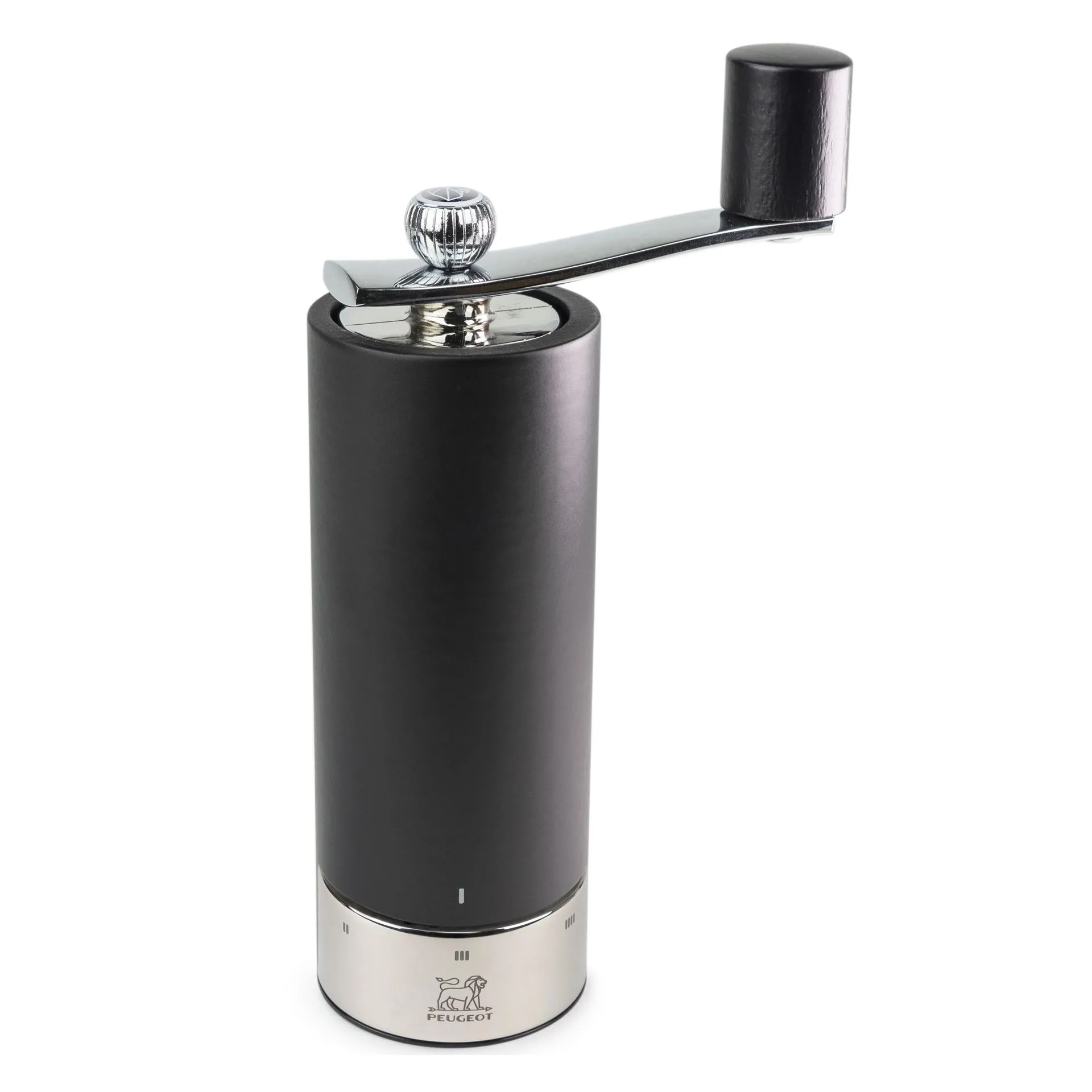 Młynek do soli Isen (18 cm, czarny mat) Peugeot