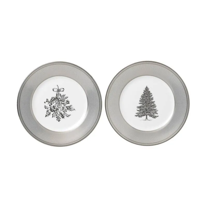 Talerz 20 cm 2 szt. Winter White Wedgwood