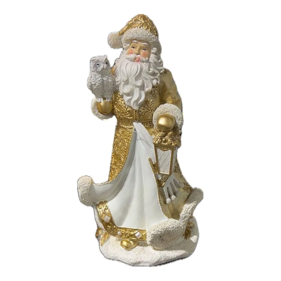 Mikołaj z sową 26 cm Timstor