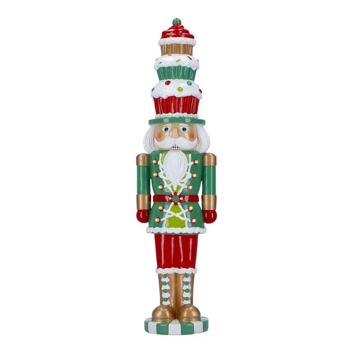 Dziadek do orzechów z muffinkami na czapce LED Timstor