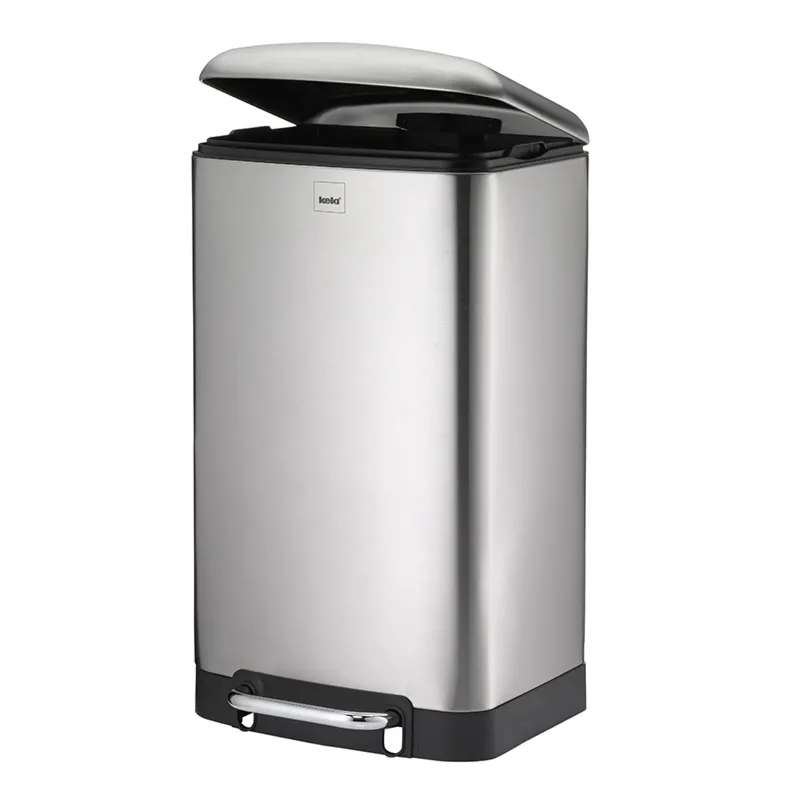 Kosz na śmieci 30 l (stal matowa) Davino Kela