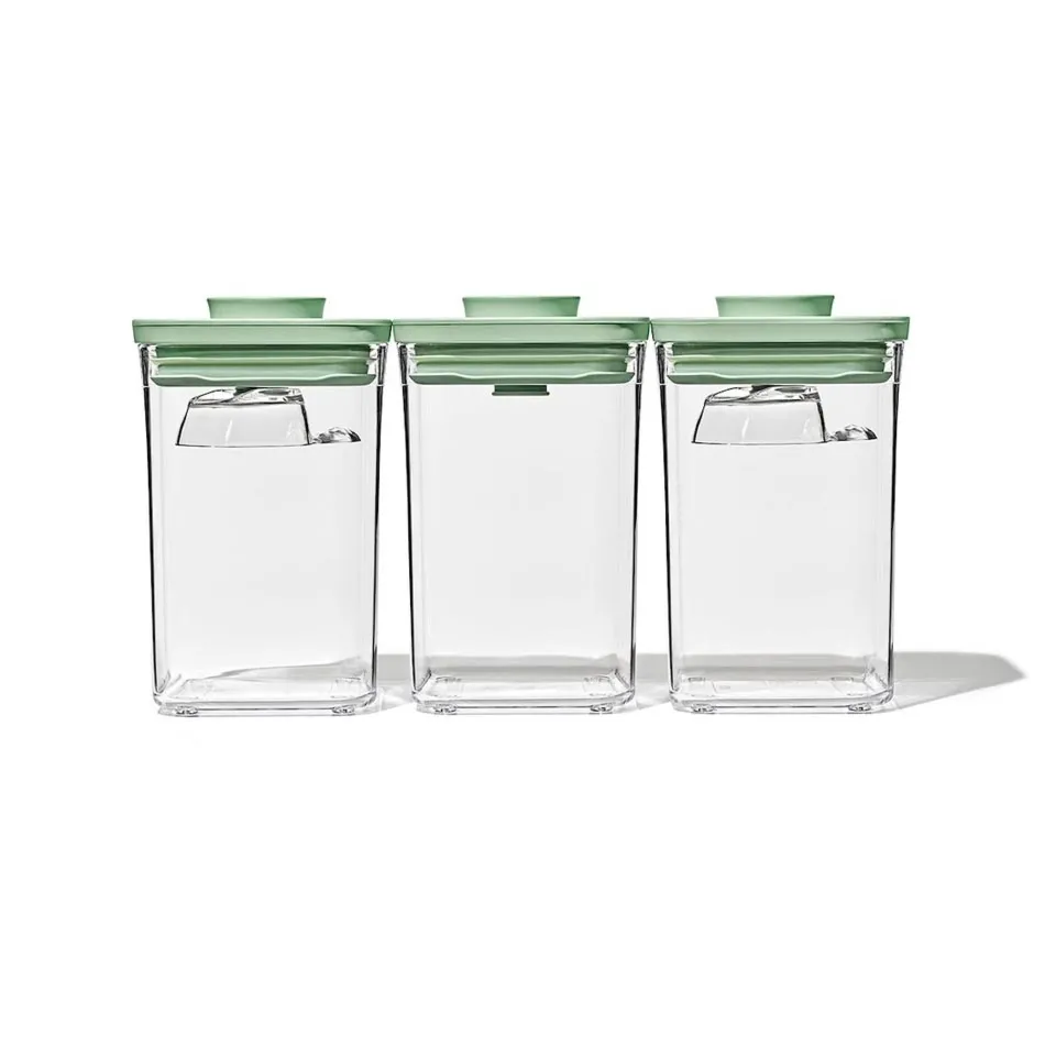 Zestaw 3 pojemników Pistachio Pop Oxo