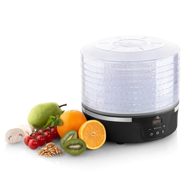 Suszarka do owoców i warzyw ETA Secca Plus ETA830190000 czarna