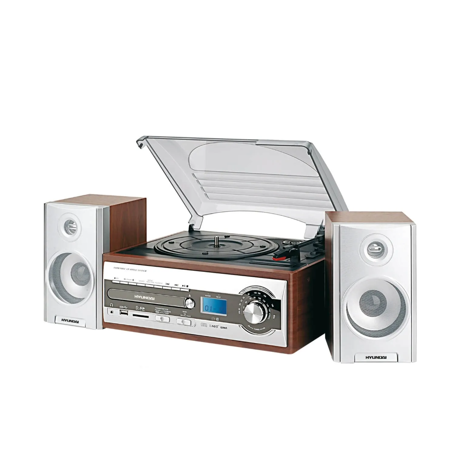 Zestaw audio z gramofonem HYUNDAI RTC182SURIP